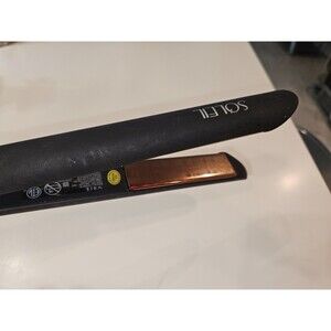 Hair Straightener Soleil Professional Infrared Flat Iron Black Model L10HSIRP-B1